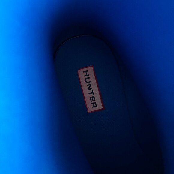 Hunter Women's Short Play Rain Boot in Cobalt Blue - Picture 7 of 9